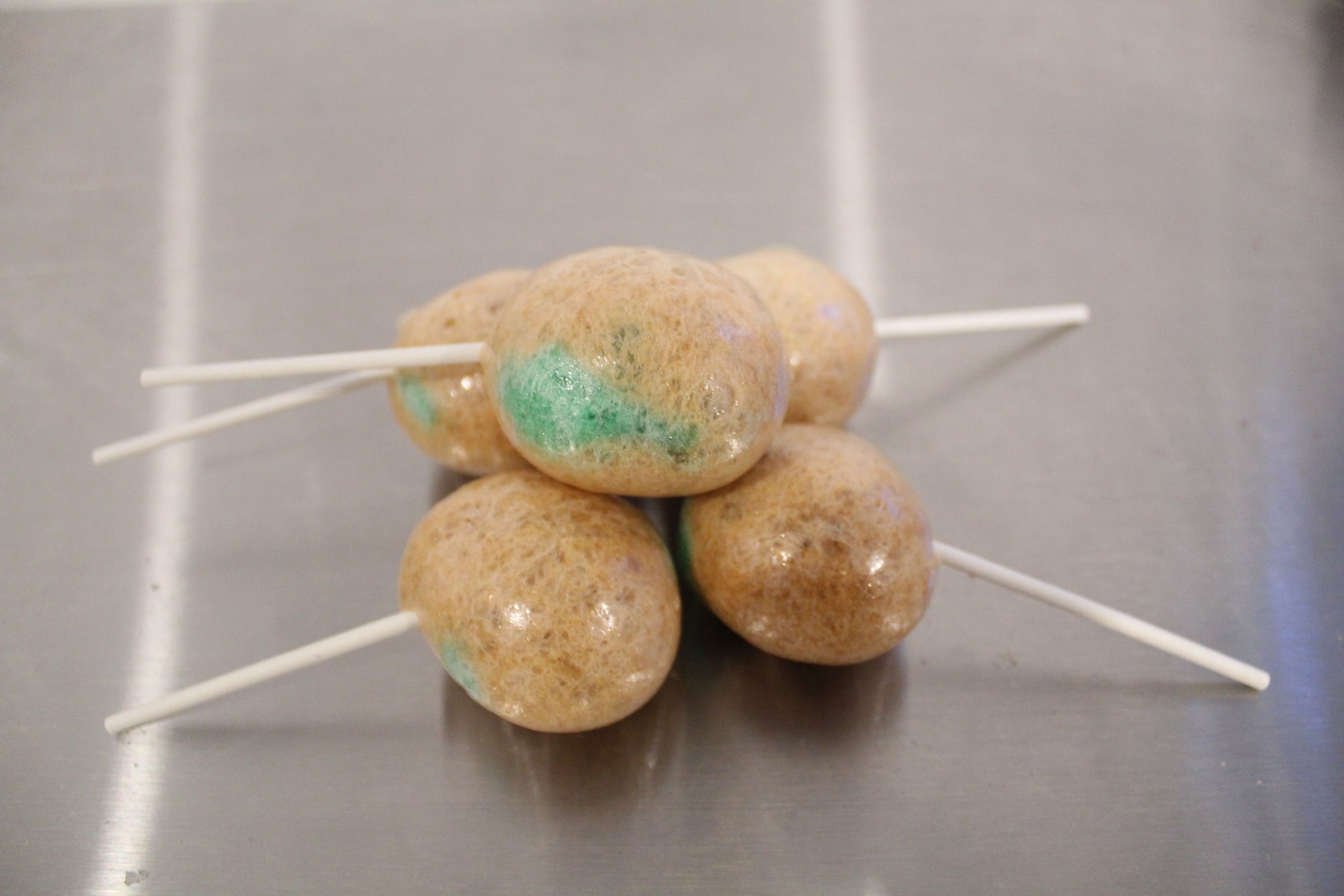 Freeze Dried Caramel Apple Pops